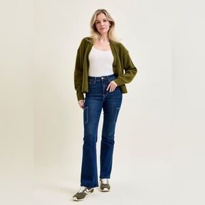 Judy Blue Jeans Bootcut Cargo 9/29 NWOT